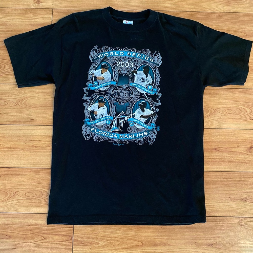 2003 Marlins World Series t-shirt